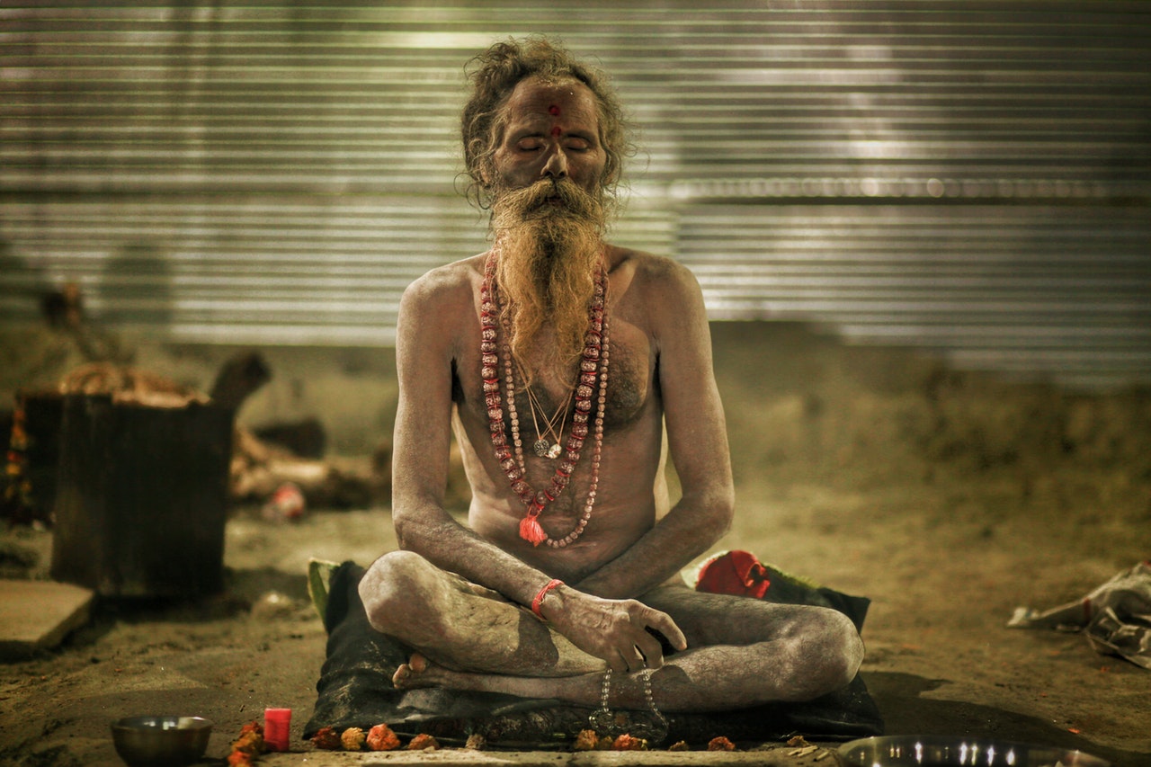 sadhu in kumbh